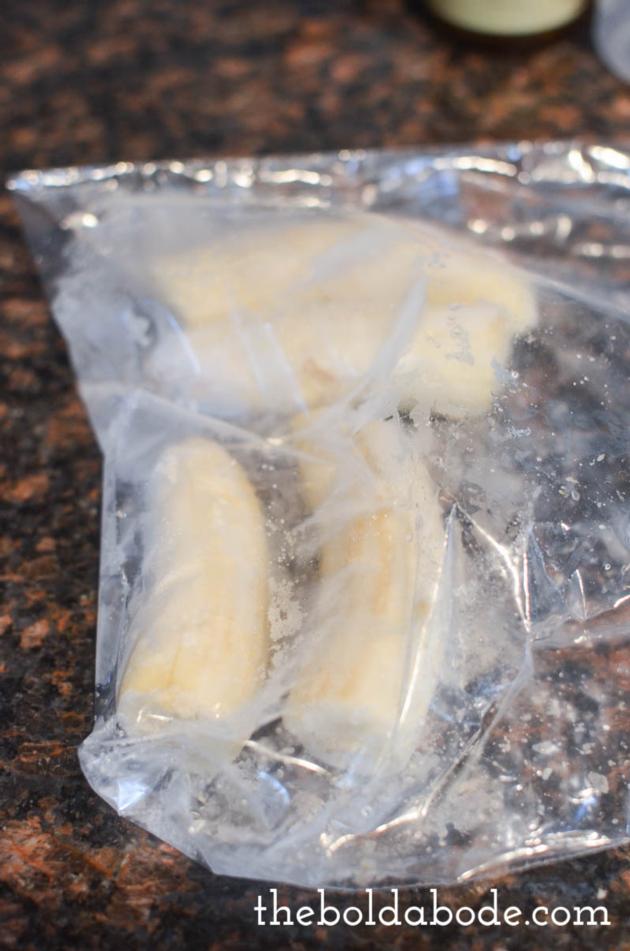 FROZEN BANANA FRUIT SLICES PEICES WHOLE