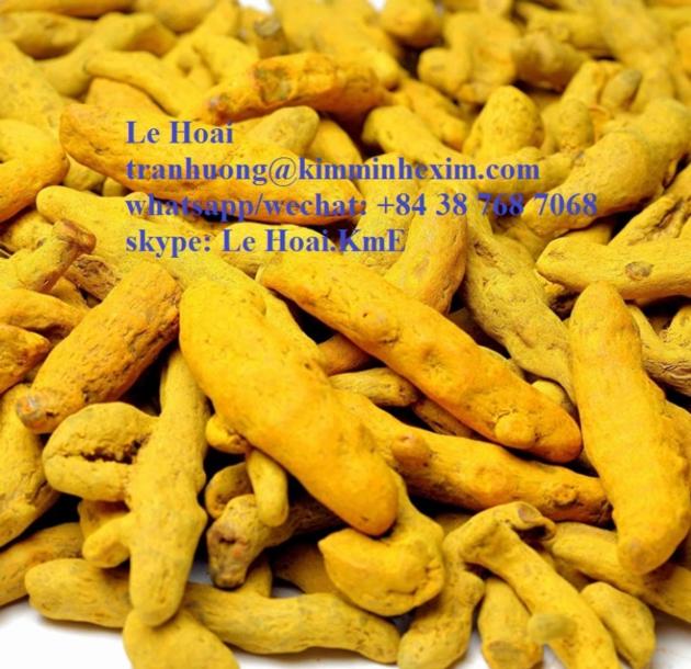 DRIED TURMERIC FROM VIETNAM