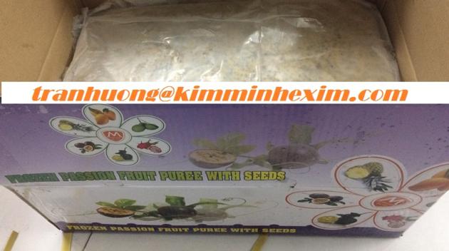 PASSION FRUIT PUREE SEED SEEDLESS