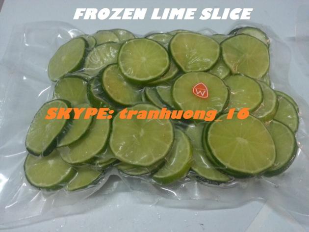 FROZEN SEEDLESS LIME IQF GREEN LEMON