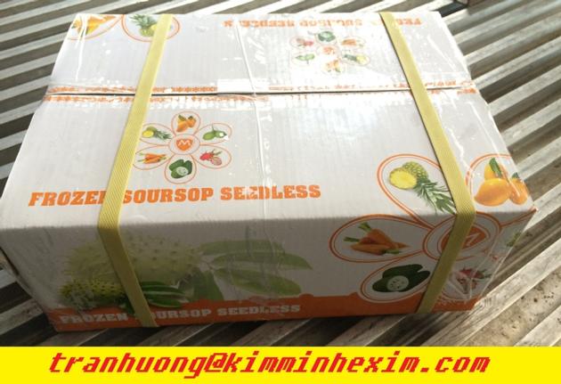 SOURSOP PUREE FROZEN SOURSOP FRUIT GRAVIOLA