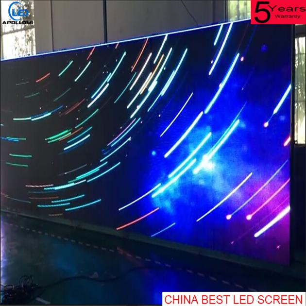 outdoor waterproof full color fixed P8 led video screen