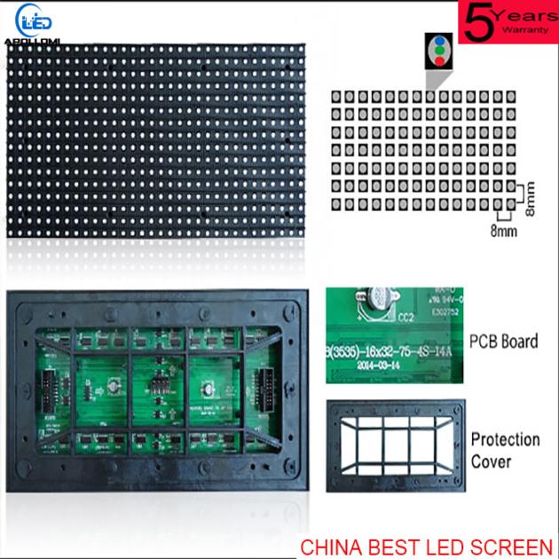 Outdoor Waterproof Full Color Fixed P8