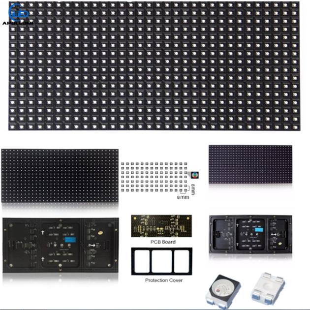Outdoor Waterproof Full Color Fixed P8