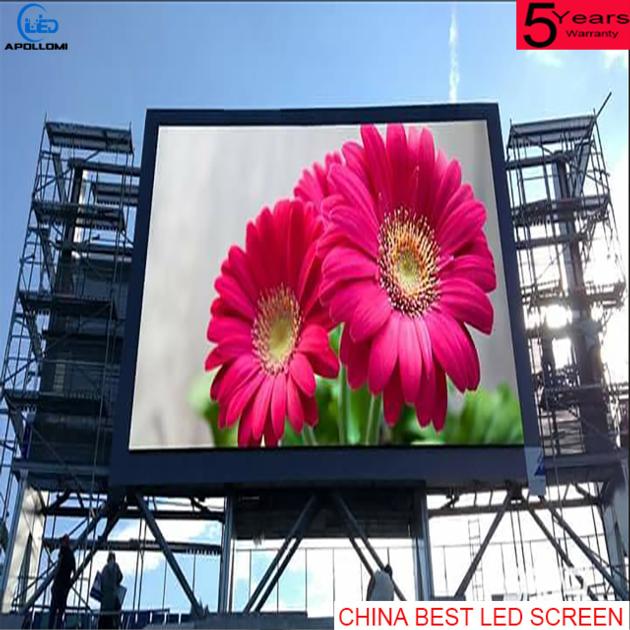 outdoor waterproof full color HD P6 led video display