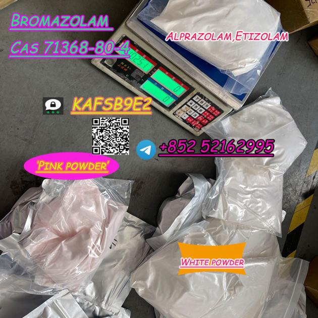 Bromazolam cas 71368-80-4 white powder telegram:+852 52162995
