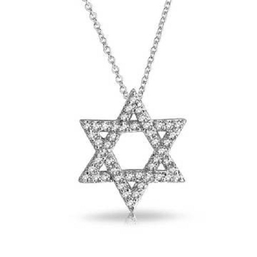 Sterling Silver Star Of David Pendant