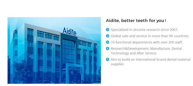 Aidite Multilayer AT Dental Zirconia Blocks