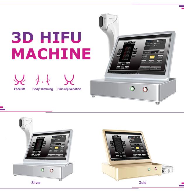 2018 new 3D hifu facelifting and slimming machine