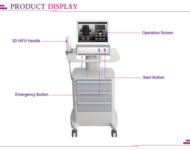 2018 New 3D Hifu Facelifting And