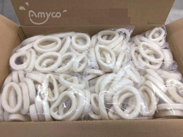 Frozen squid rings good quality good price