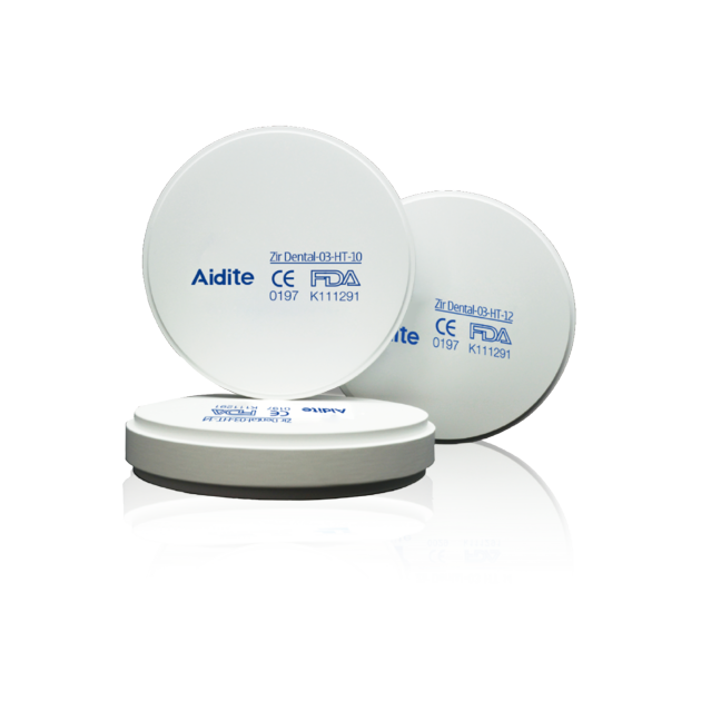 Aidite SuperfectZir HT dental zirconia block/blank for cad/cam ZirKon Zahn system