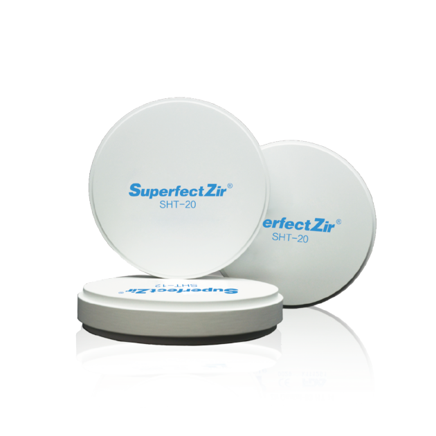 Aidite SuperfectZir SHT Pre shade dental zirconia block/blank for cad/cam Sirona system