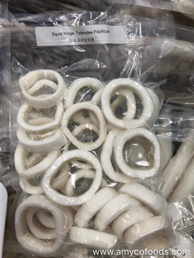 Frozen Squid Rings Origin China