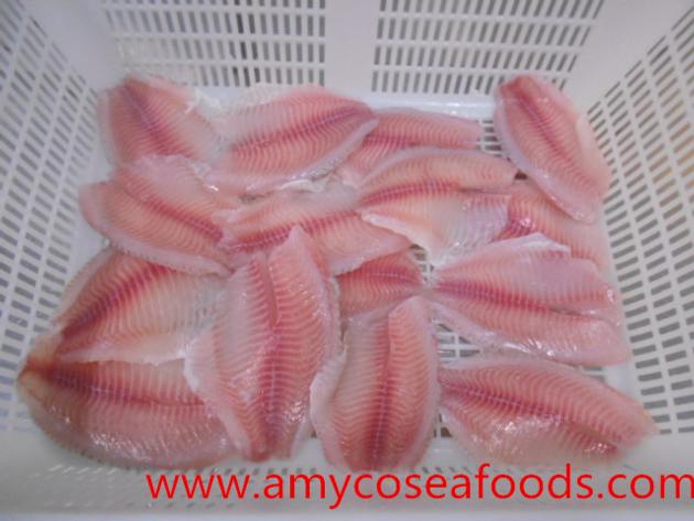 Frozen Tilapia Fillet CO Treated