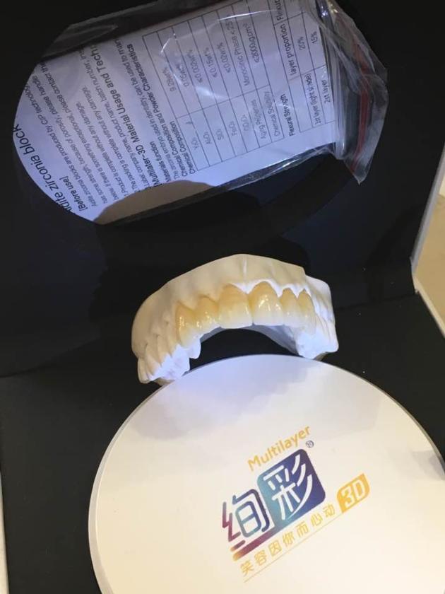 Aidite Multilayer 3D Dental Zirconia Block