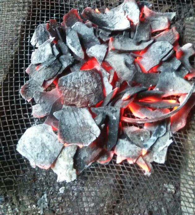 Coconot shell charcoal