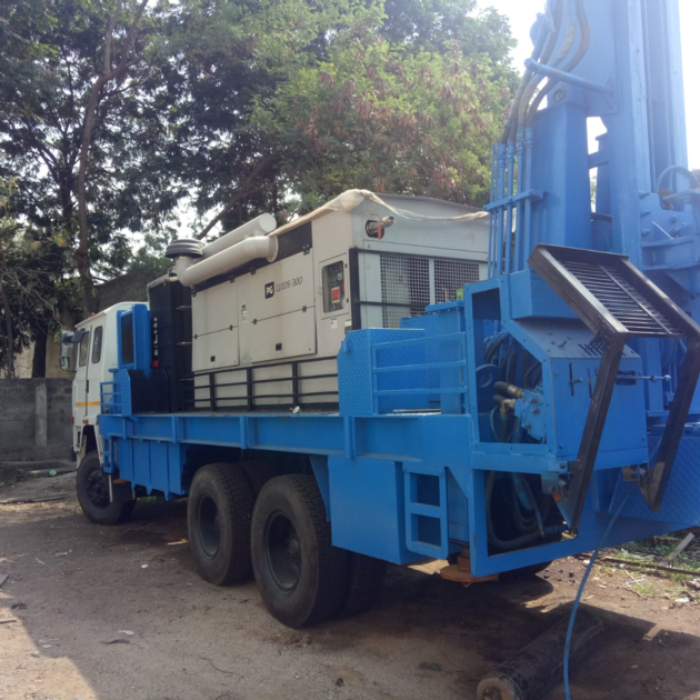 TRUCK MOUNTED DTH CUM ROTARY DRILLING RIG