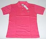 Lacoste Solid Color Rose Polo Shirts