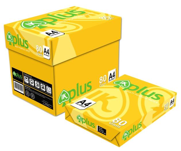 IK PLUS Photocopy Printing A4 Copy Paper 80gsm 75gsm 70gsm A4 Office Copier Paper