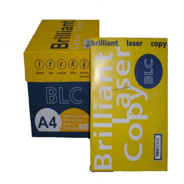 Brilliant Laser (BLC) Photocopy Printing A4 Copy Paper 80gsm 75gsm 70gsm A4 Office Copier Paper