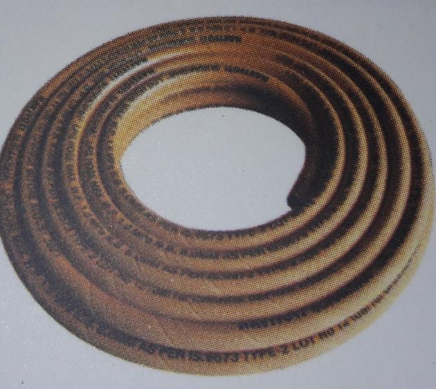 Wire Reinforced Orange Rubber Hose