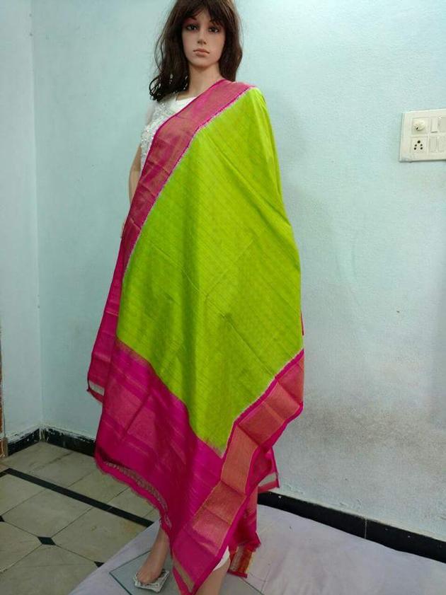 Handloom Ikkat Dupatas