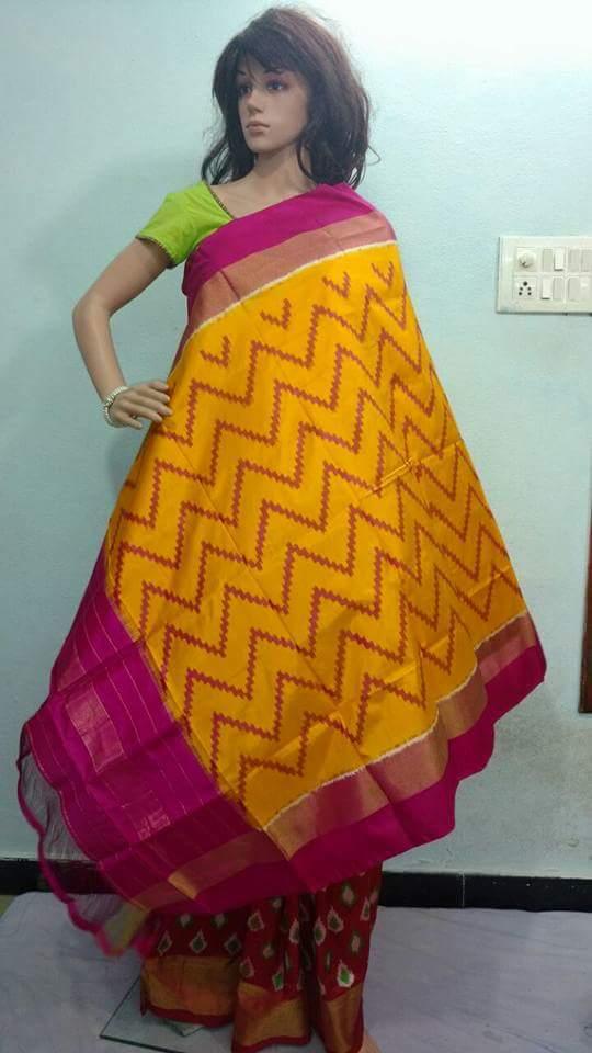 Handloom Ikkat Dupatas