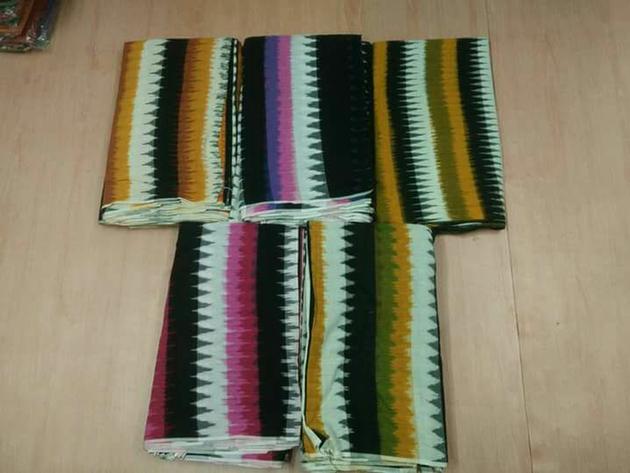 Handloom Ikkat Fabrics