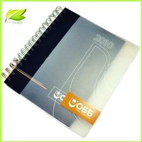 Hard cover or PP cover Spiral  notebook