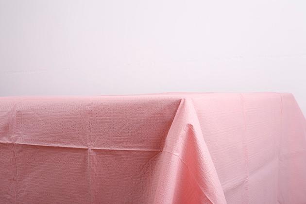 Pink Paper Tablecloth Table Cover
