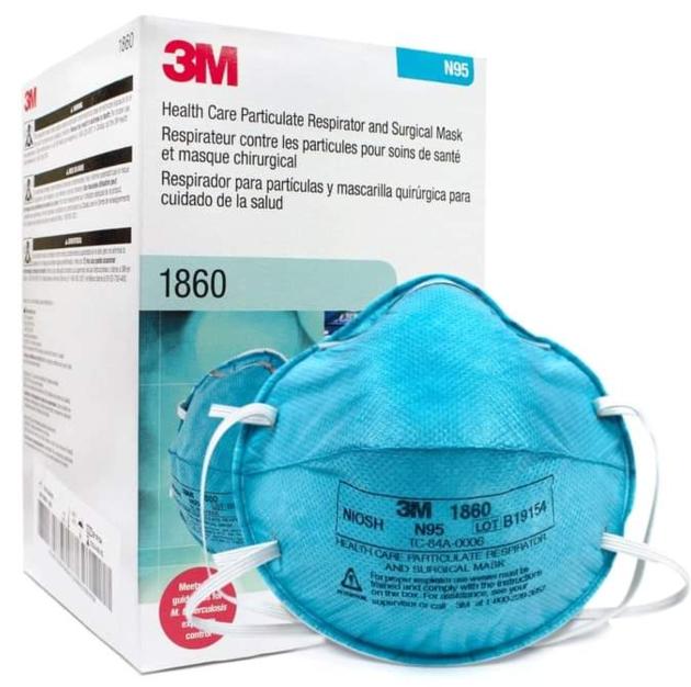3M N95 8210 and 1860