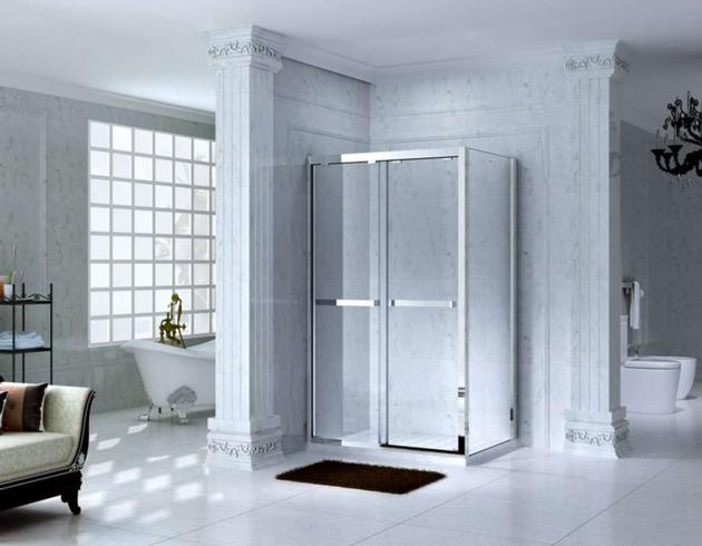  Prime Framed Rectangle Shower Enclosure With Sliding Door, AB 1132-1