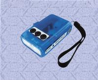 Hand-cranked flashlight _LED