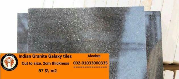 Indian granite Galaxy tiles