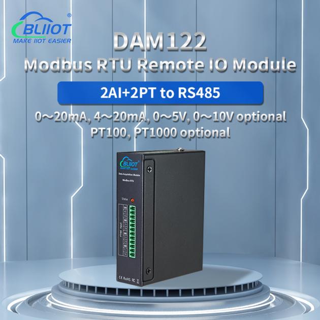 bliiot remote I/O  module of current, voltage, pressure,and temperature moniorning