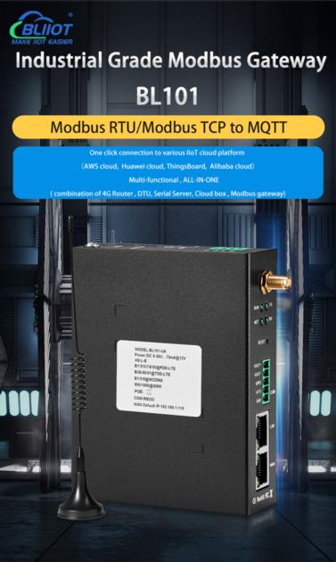 BL102 Bliiot Modbus Rtu Modbus Tcp