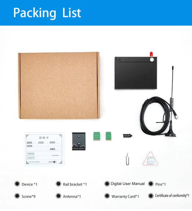 BL102 Bliiot Modbus Rtu Modbus Tcp