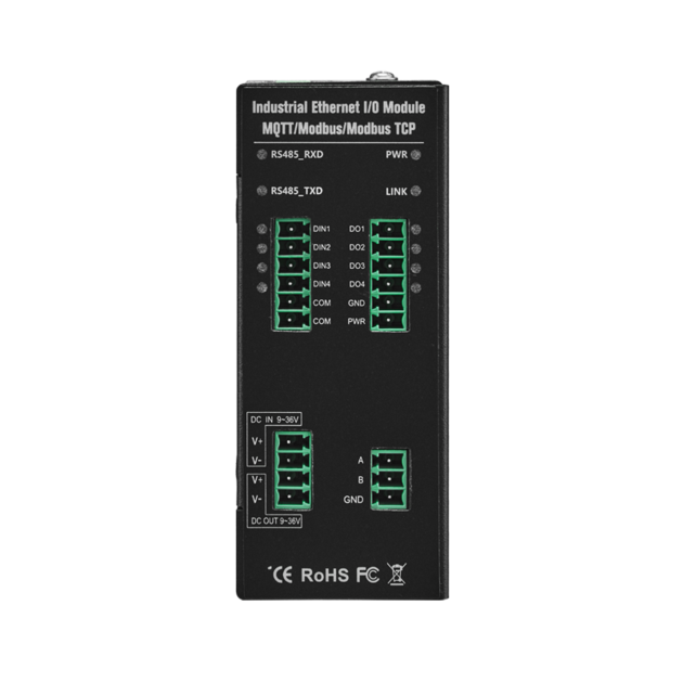 BLIIOT Ethernet I/O module [4DIN+4DO+2RJ45 +1RS485  M110E
