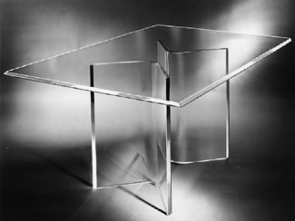 acrylic table