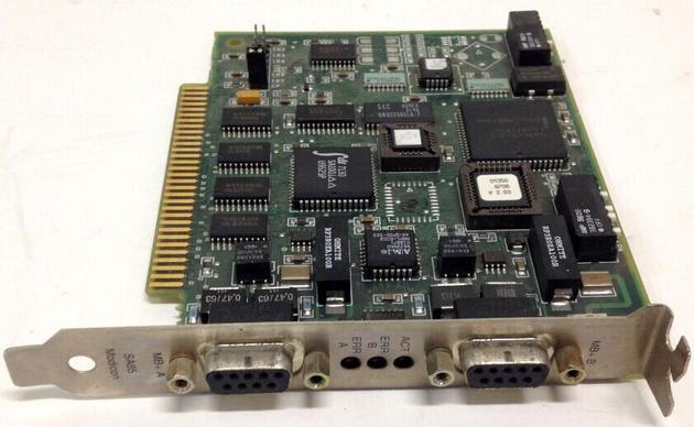 schneider Modicon AM-SA85-002 Dual Channel Network Adapter Card