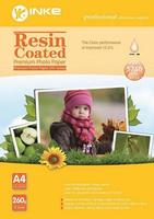 260G Resin Coated Premium Photo Paper With Waterproof Ability for Inkjet Printer