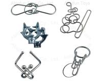 metal brain puzzle IQ game