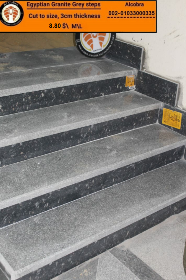 Grey Granite steps