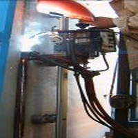 vertical electrogas welder