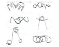 wire puzzle dis-entanglement toys