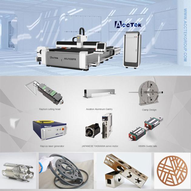 Fiber Laser Cutting Machine With Rotary