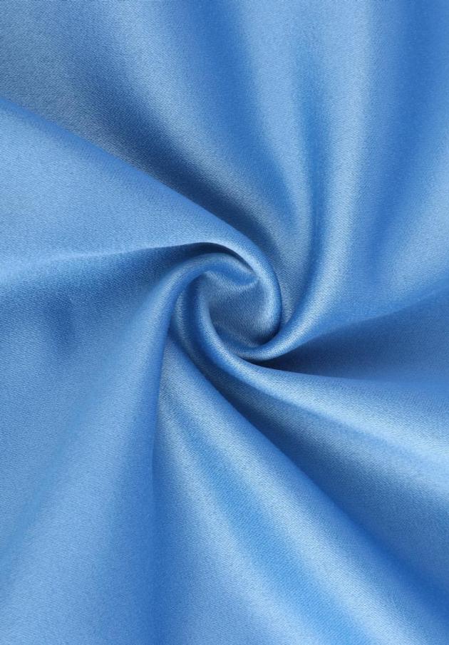 100% polyester smooth and soft auditorium plain multi colors satin curtain fabric