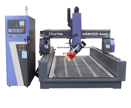 4 Axis CNC router with ATC