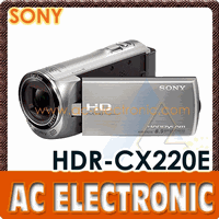 Sony HDR-CX220E HD Handycam Camcorder PAL (Silver)